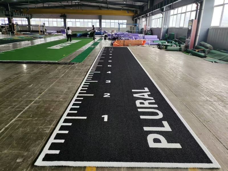 Checklist for inspecting gym turf export packaging